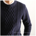 Suéter hecho punto de la cachemira del algodón P18B06TR para los hombres